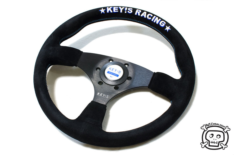 KEY'S Racing Steering Wheel SEMI DEEP Type 325mm JDM Rare