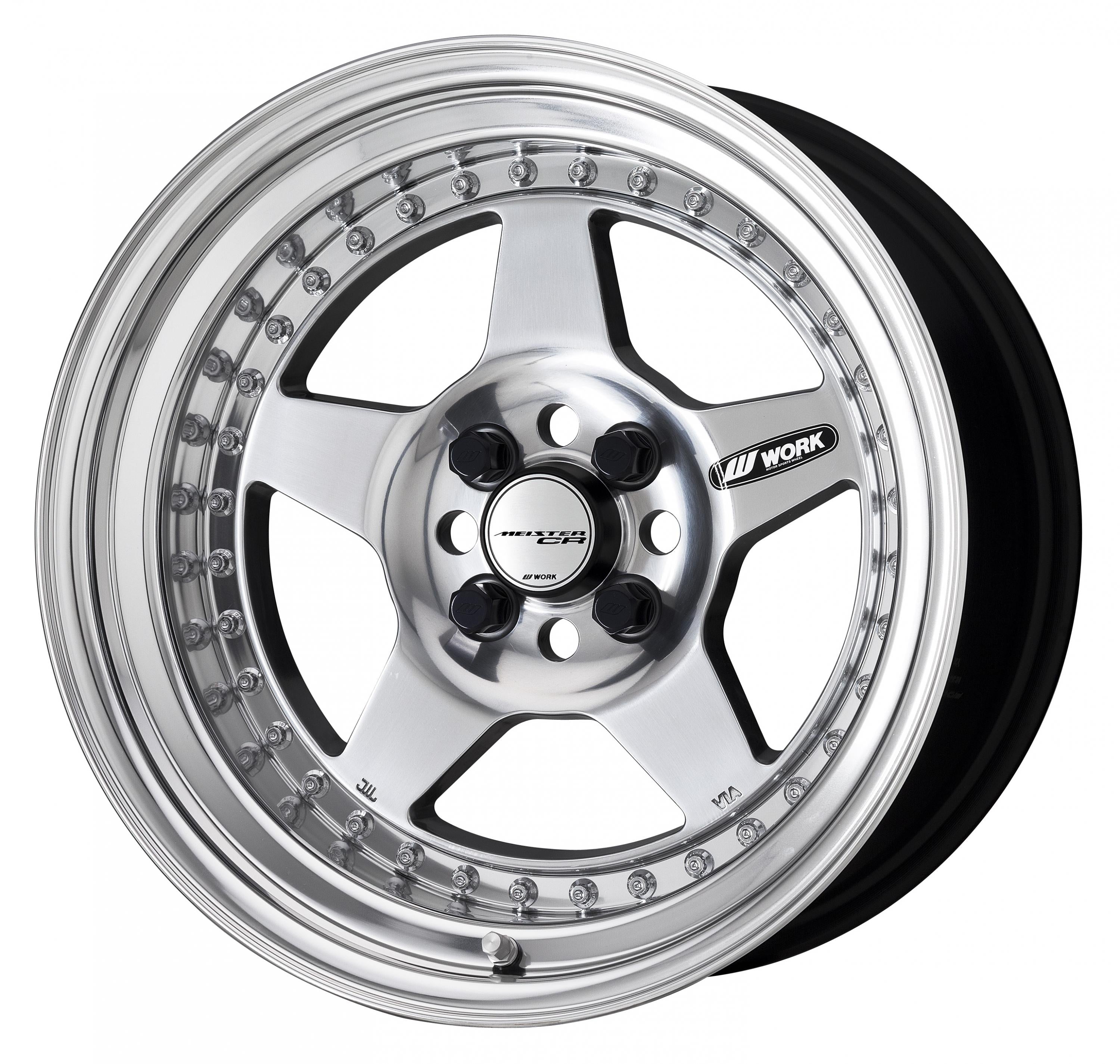 Work Wheels Meister CR01 [Adisk] - 15x7.5J - 4x114.3 - ET: -22/-9/3/16