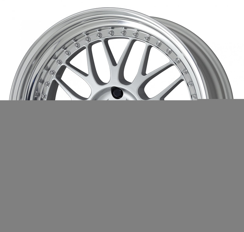 Work Wheels Meister M1 3 Piece - WORK-MM13PPEF-195100-135-57SIL-JP1