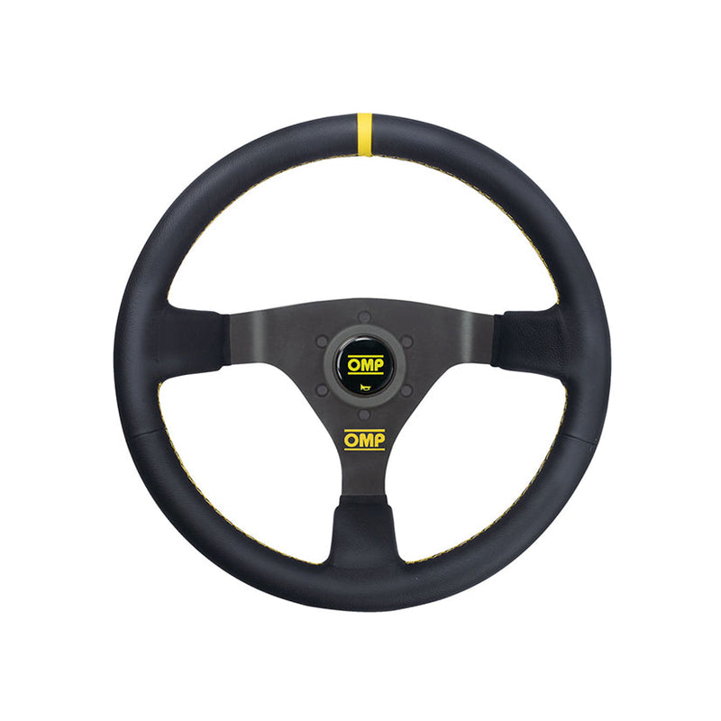 OMP - WRC Steering Wheels - 350mm - 3 Spokes Leather - OD/1980/N - RZCrewEurope