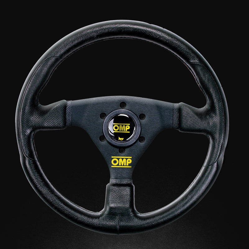 OMP - Trecento Uno Steering Wheels - 300mm - 3 Spokes Polyurethane - OD/1989/NN - RZCrewEurope