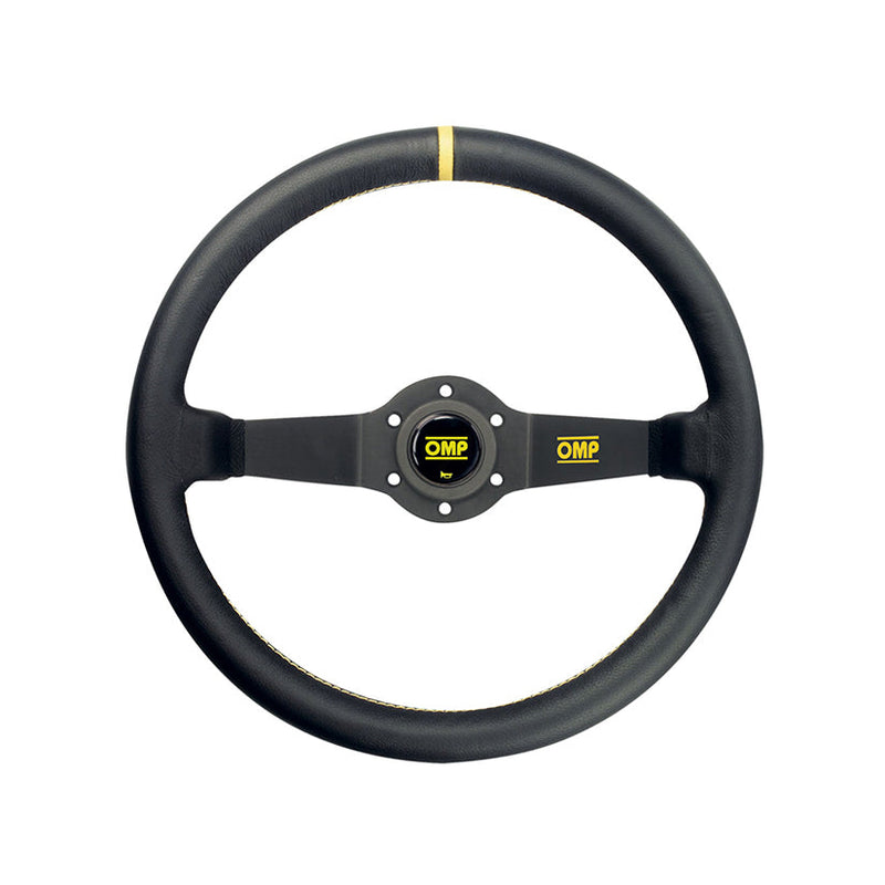 OMP - RALLY Steering Wheels - 350mm 2 Spokes Leather - OD/1950 - RZCrewEurope