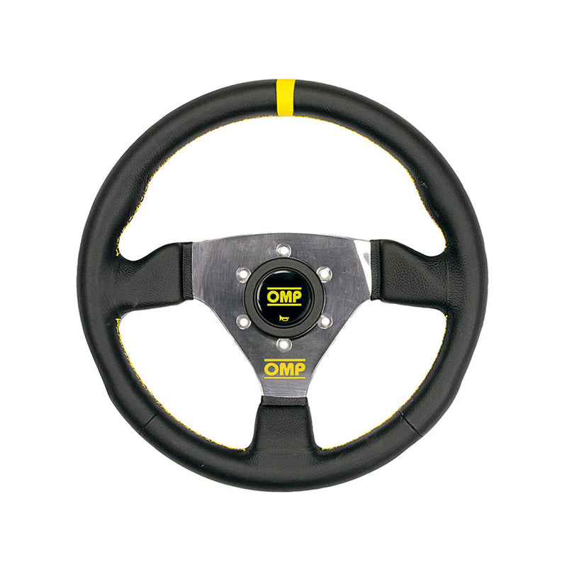 OMP - TRECENTO LISCIO Steering Wheels - 300mm - 3 Spokes Leather - OD/1976/N - RZCrewEurope