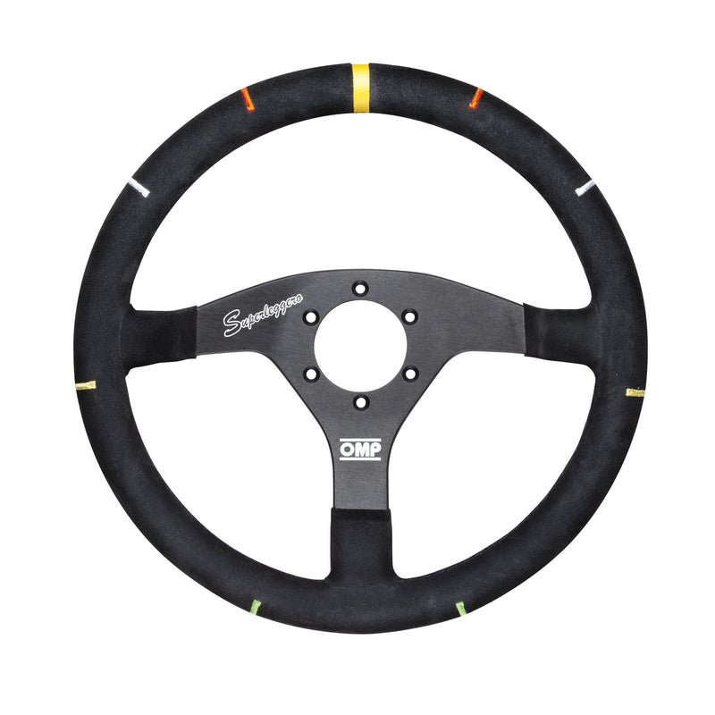 OMP - Recce Steering Wheels - 350mm 3 Spokes Suede - OD/2046 - RZCrewEurope