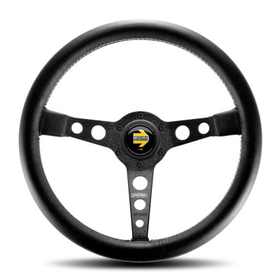 Momo - Proto Tipo Steering Wheels - 3 Spokes Leather - 43mm Dish-P-1 - RZCrewEurope