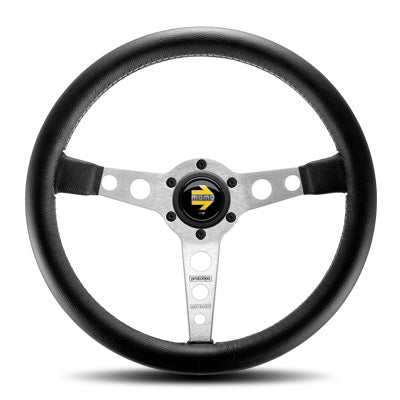 Momo - Proto Tipo Steering Wheels - 3 Spokes Leather - 43mm Dish-P-2 - RZCrewEurope