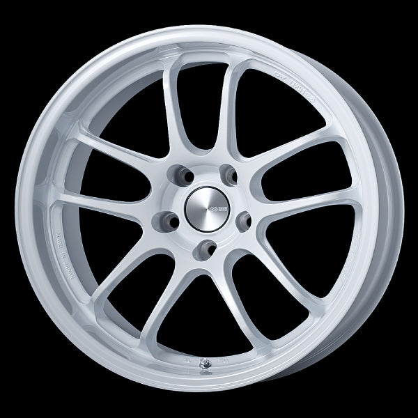 Enkei Japan PF01 EVO - 18x9.5J - 5x114.3 - ET: 0/12/22/35/45 (Pearl White) - JDM-489-895-6512PW