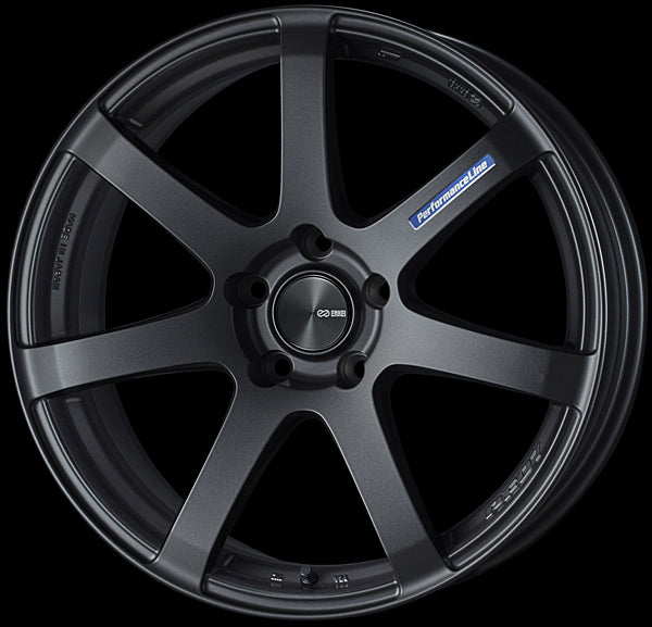Enkei Japan PF07 - 18x7.5J - 5x100 - ET: 48 (Matte Dark Gunmetallic) - JDM-490-875-8048MDG