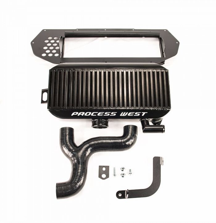 Process West Top Mount Intercooler Kit Black - Subaru - Impreza WRX STi GC8 WRX STI Ver 4 to 6 JDM Only