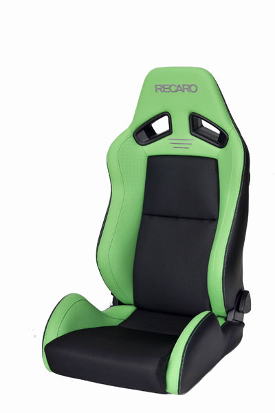 Recaro Japan SR-7 CLASSIC Reclinable Seat - Green,Black-R-SR-7-GRB - Rzcrewgarage