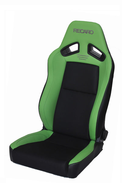 Recaro Japan SR-7F CLASSIC Reclinable Seat - Green,Black-R-SR-7F-GRB - Rzcrewgarage