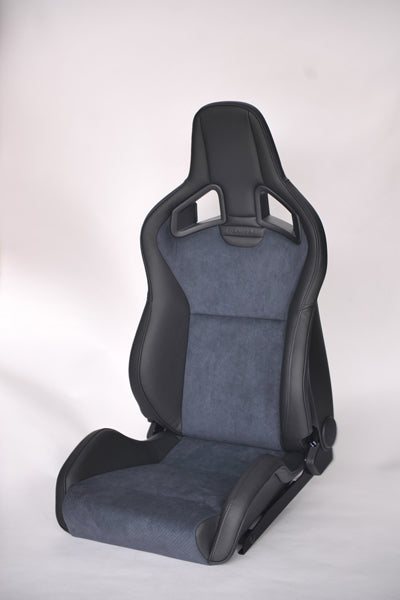 Recaro Japan SPORTSTER CL 100 H Reclinable Seat - Black,Gray-R-SS-CL-BG - Rzcrewgarage