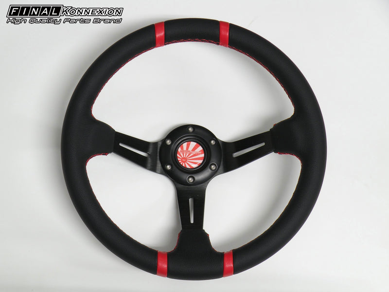 KEY'S RACING ステアリング D-shape type Evasive Motorsports: Key's Steering Wheel - D-Shape Type