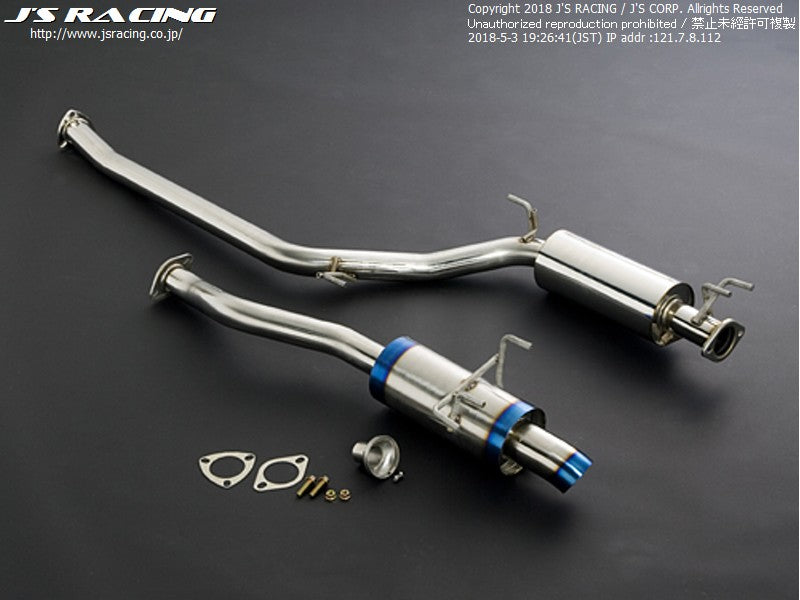 Js Racing R304 SUS exhaust system 60 RS - FD2R - R304-D2-60RS