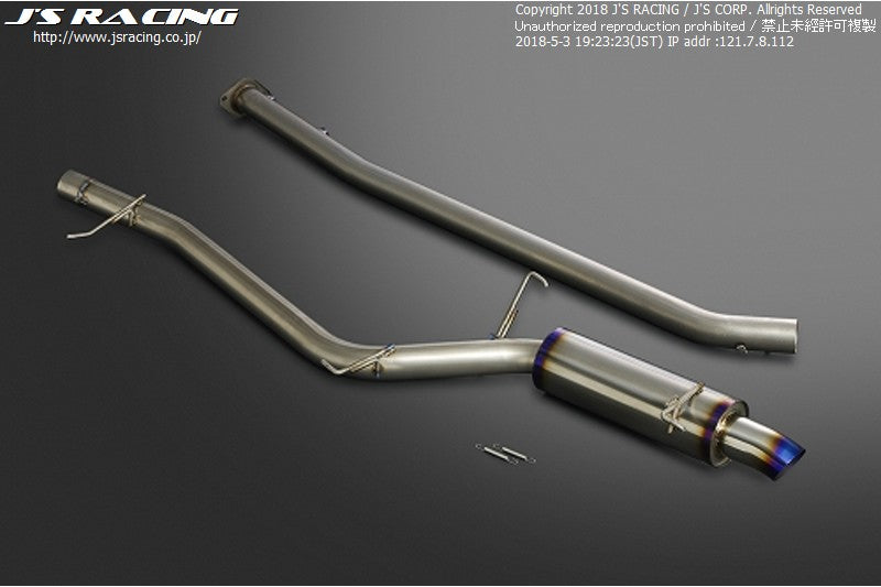 Js Racing R304 SUS exhaust system 70 RR - CL7/CL9 - R304-E2-70RR