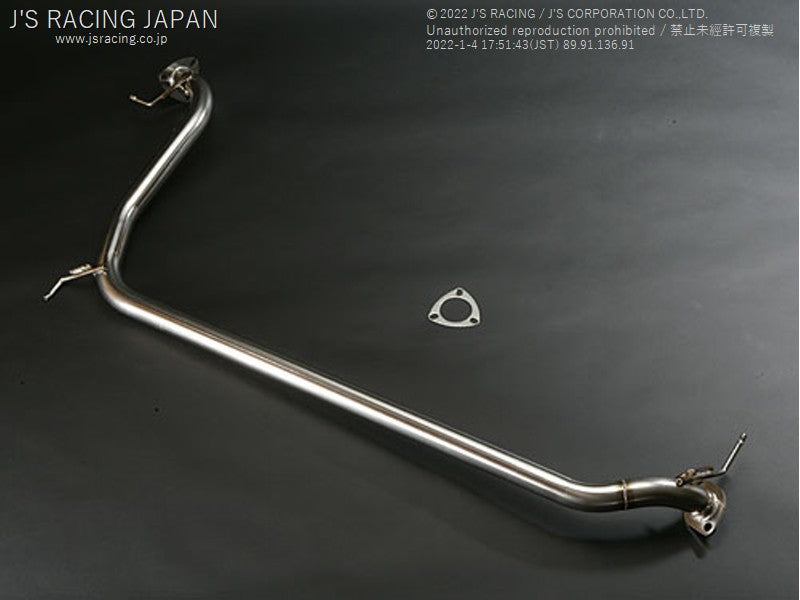 Js Racing Exhaust System Center Pipe 50C - GE8 - R304-F3-50C