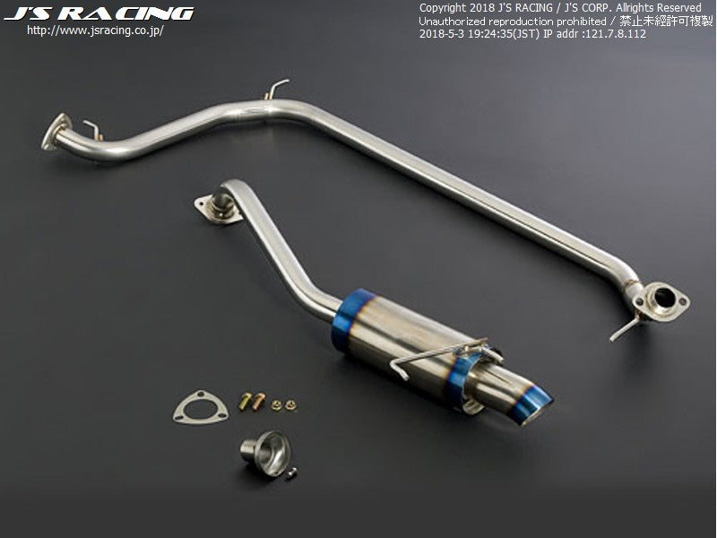 Js Racing R304 SUS exhaust system 50 RS - GE8 - R304-F3-50RS