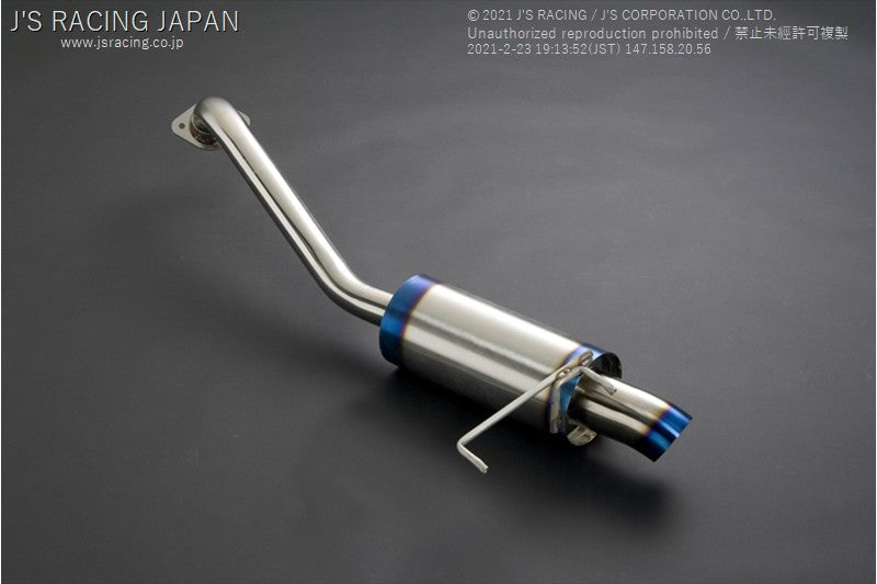 Js Racing R304 SUS Muffler 50 R - GE8 - R304-F3-50R