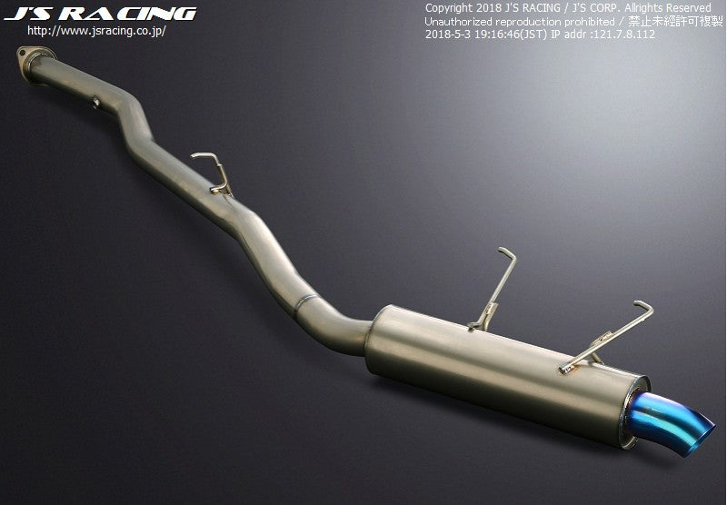 Js Racing R304 SUS exhaust system 70 RR - AP1/AP2 - R304-S1-70RR