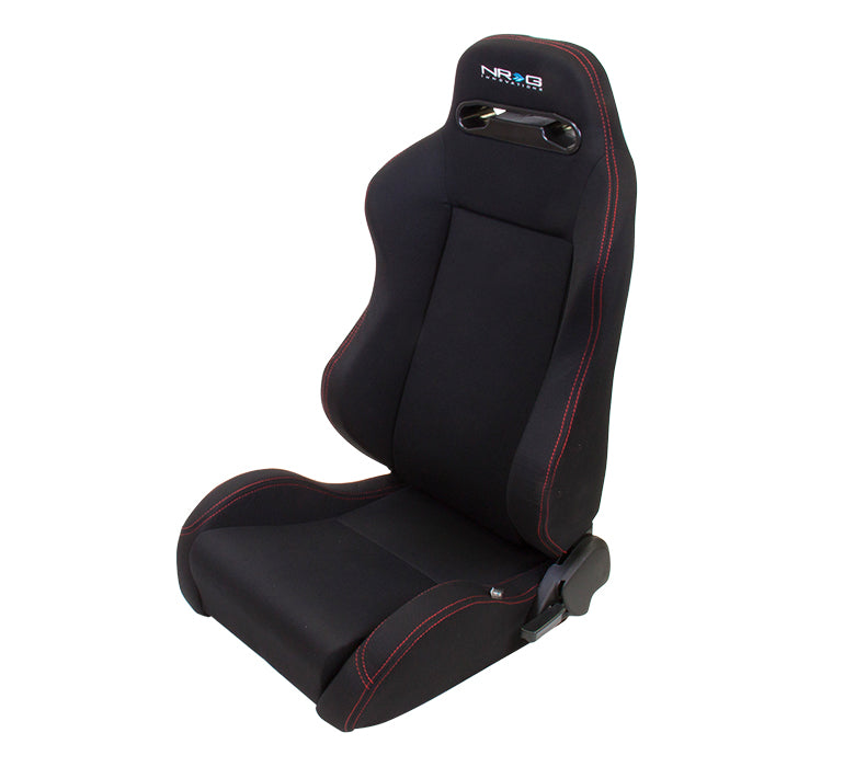 NRG RSC 200 Reclinable Seat (Pair) - Black-RSC-200 - Rzcrewgarage