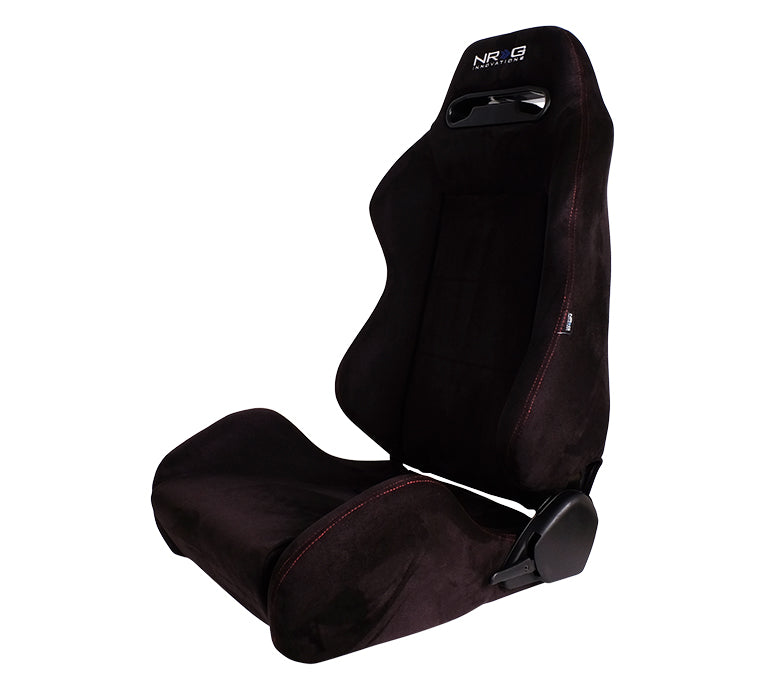 NRG RSC 220 Reclinable Seat (Pair) - Black-RSC-220 - Rzcrewgarage