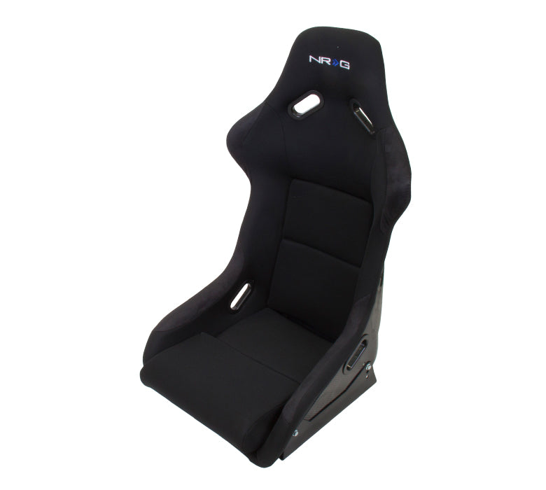 NRG RSC 300 (Large) Fixed Bucket Seat - Black-RSC-300 - Rzcrewgarage