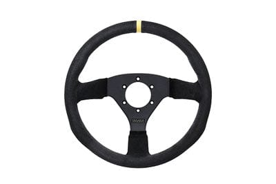 Juran - Racing Steering Wheels - 3 Spokes Suede-350770 - RZCrewGarage