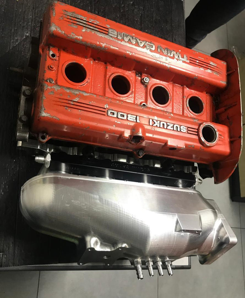 Rzcrew Racing -Billet Intake Manifold - Suzuki - Swift Cultus GTI AA34S