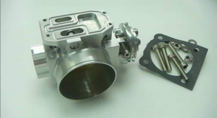 Rzcrew Racing - Billet 70mm Throttle body - Mitsubishi - Lancer Evolution CP9A Evo 4/5/6