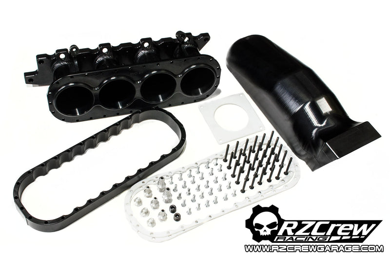 Rzcrew Racing - Billet Airstream Intake Manifold - Mitsubishi - Lancer Evolution CP9A Evo 4/5/6