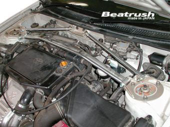 Beatrush - Front Tower Bar - Toyota Celica GT-Four ST205(GT4) - S81212-FTA