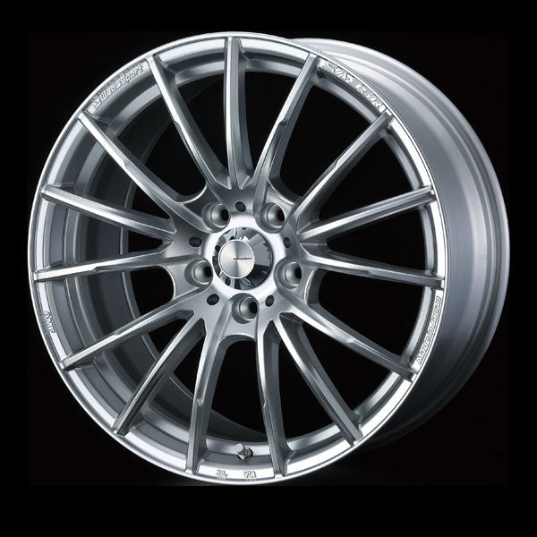 WedsSport SA-35R - 18x7.5J - 5x100 - ET: 45 (VI Silver) - 5x100 - SA-35R-1875510045-VI-SILVER