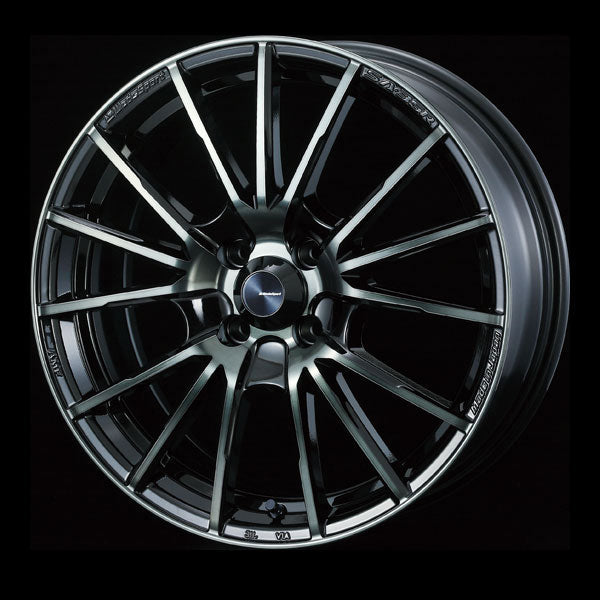 WedsSport SA-35R - 15x6J - 4x100 - ET: 38/48 (Worth Black Clear) - SA-35R-156410038-WBC