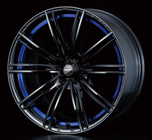 WedsSport SA-54R - 16x7J - 5x100 - ET: 48 (Blue Light Chrome II) - 5x100 - SA-54R-167510048-BLCII