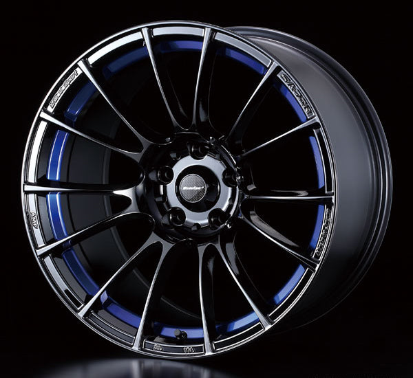 WedsSport SA-72R - 18x7.5J - 5x114.3 - ET: 35/45 (Blue Light Chrome II) - SA-72R-18755114335-BLCII