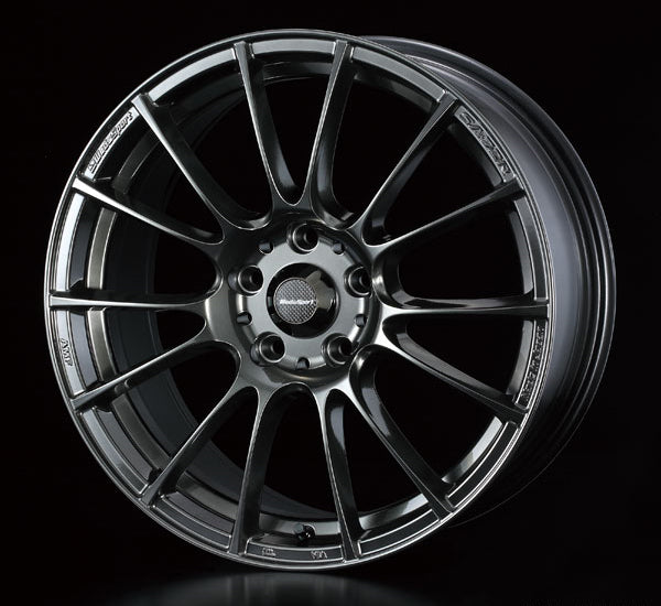 WedsSport SA-72R - 17x7.5J - 5x114.3 - ET: 45 (Hyper Black Clear) - 5x114-3 - SA-72R-17755114345-HBC