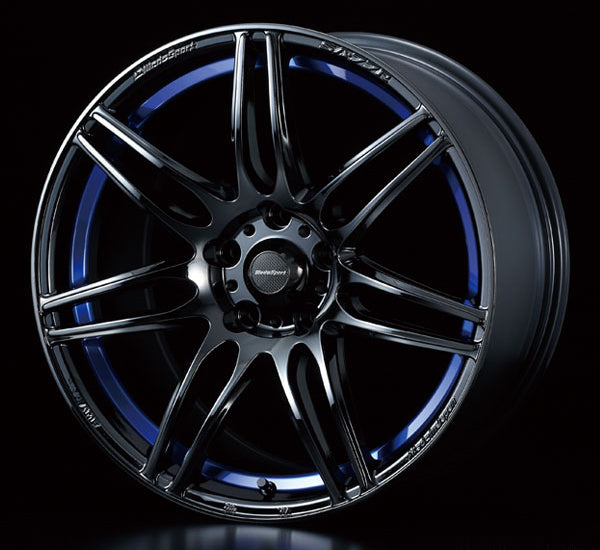 WedsSport SA-77R - 16x5J - 4x100 - ET: 45 (Blue Light Chrome II) - 4x100 - SA-77R-165410045-BLCII