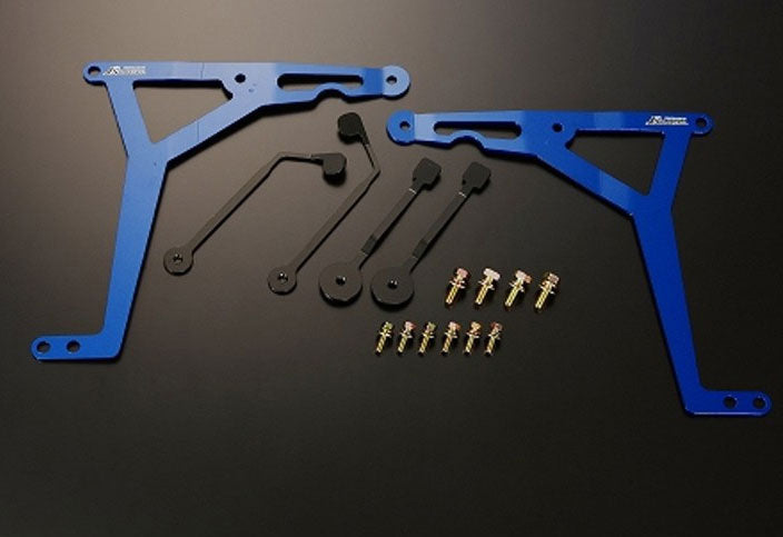 Js Racing - Front Fender Braces - Honda Fit-Jazz GD1/GD3 - SIB-F1