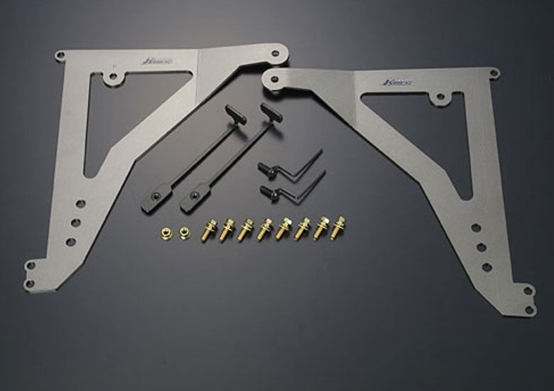 Js Racing - Front Fender Braces - Honda Fit-Jazz GE6/GE7/GE8/GE9 - SIB-F3