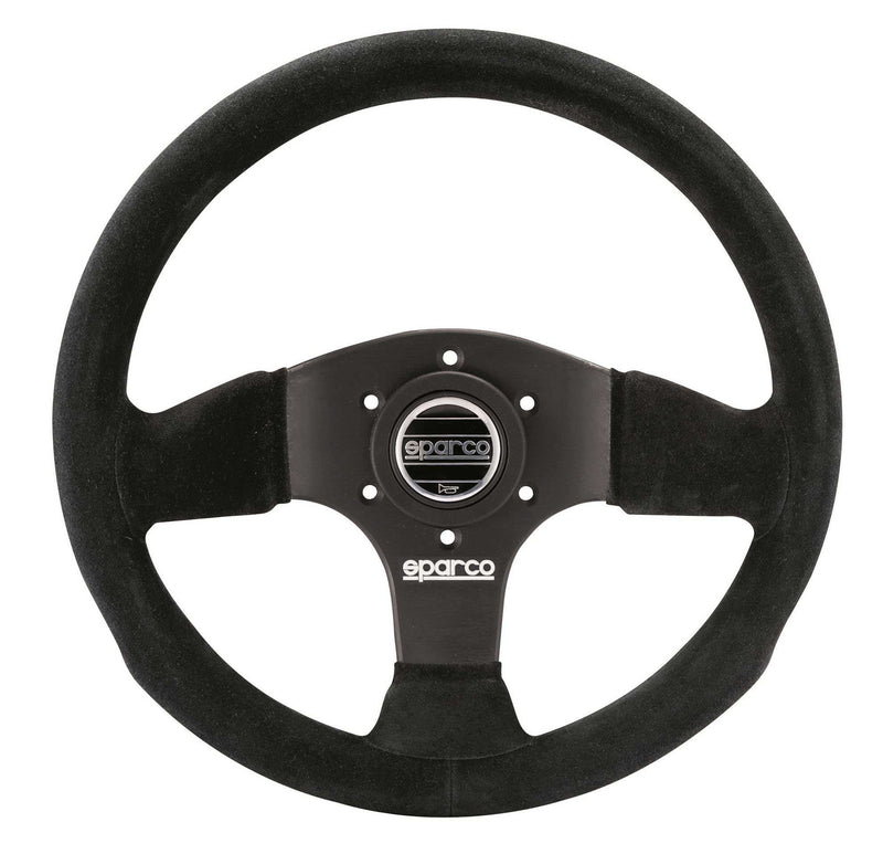 Sparco - P300 Steering Wheels - 3 Spokes Suede-015P300SN - RZCrewGarage