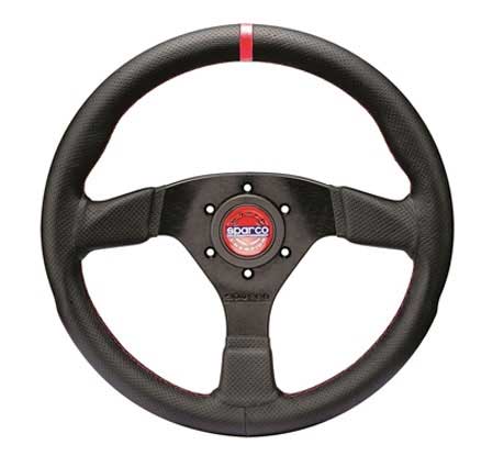 Sparco - R383 CHAMPION Steering Wheels - 3 Leather - 39 Dish - RZCrewEurope