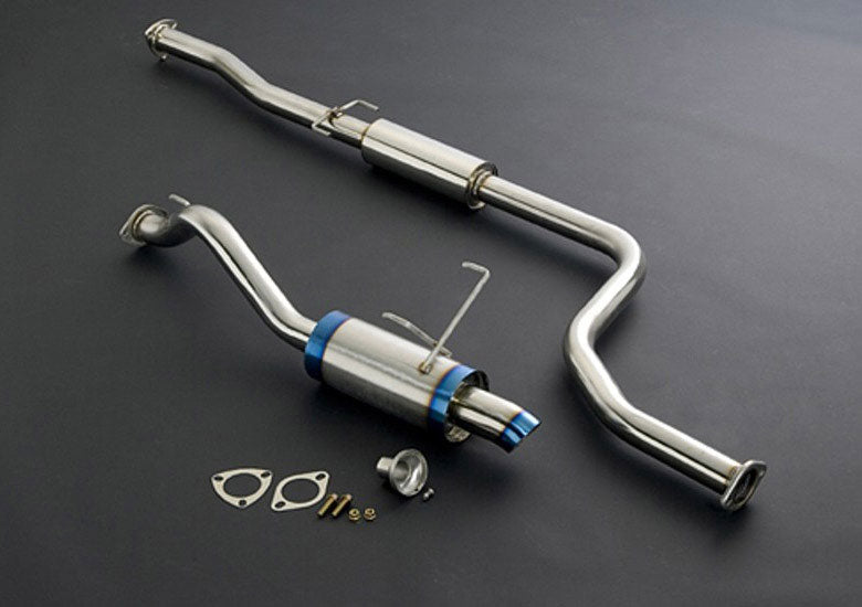 Js Racing T304 Semi Titanium 60RS Exhaust System - DC2R - T304-T2-60RS
