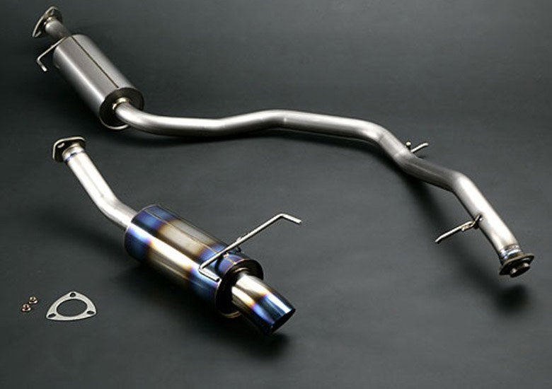 Js Racing T304 Semi Titanium 50RS Exhaust System - ZF1 - T304-Z1-50RS