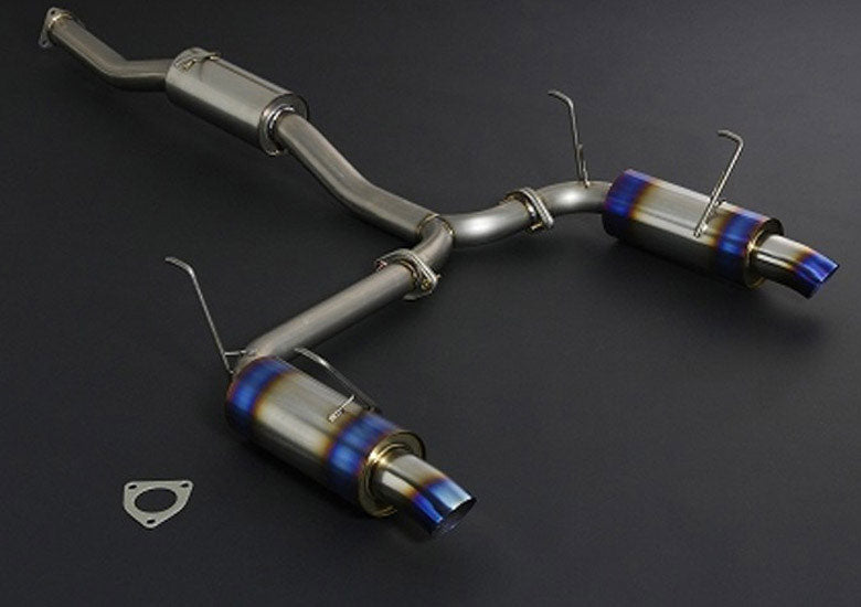 Js Racing T304 Semi Titanium 70RS Dual Exhaust System - AP1 - T304W-S1-70RS