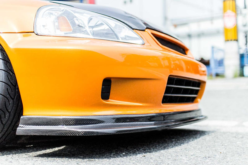 Tactical Art - Carbon Lip Spoiler - Honda - Civic EK Hatchback