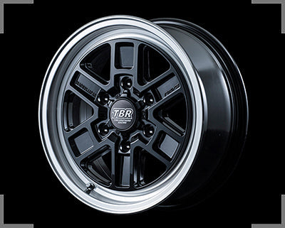 Rays TBR TB-01 - 15x5J - 4x100 - ET: 45 (Black DC Rim)