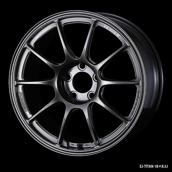 WedsSport TC105X Forged - 18x9J - 5x114.3 - ET: 32 (Titanium) - 5x114-3 - TC105XFORGED-1895114332-EJ-TITAN