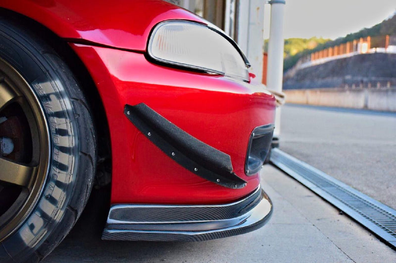 Tactical Art - Carbon Lip Spoiler - Honda - Civic EG Hatchback