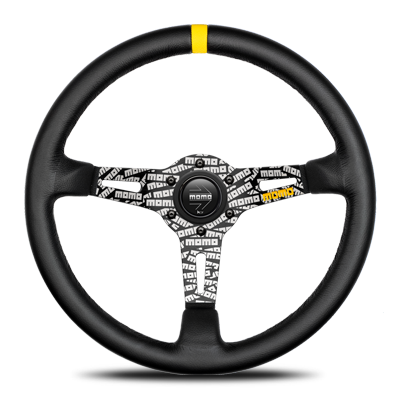 Momo - Ultra JPN Steering Wheels - 3 Spokes Leather - 87mm Dish-UJ-01 - RZCrewEurope