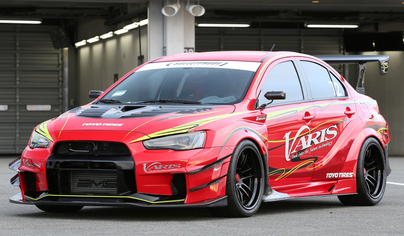 Varis Wide Body Full kit Version 2 - Mitsubishi - Lancer Evolution X CZ4A - FRP VAMI-230 - Rzcrew Garage